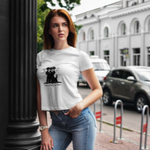 Stressed Dog Funny  T-Shirt