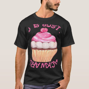 Stressed Is Just Desserts Backwards Cupcake T-Shirt