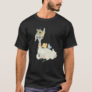 Stressed Llama Alpaca Boy Girl Kids T-Shirt