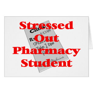 stressed out pharmacy student