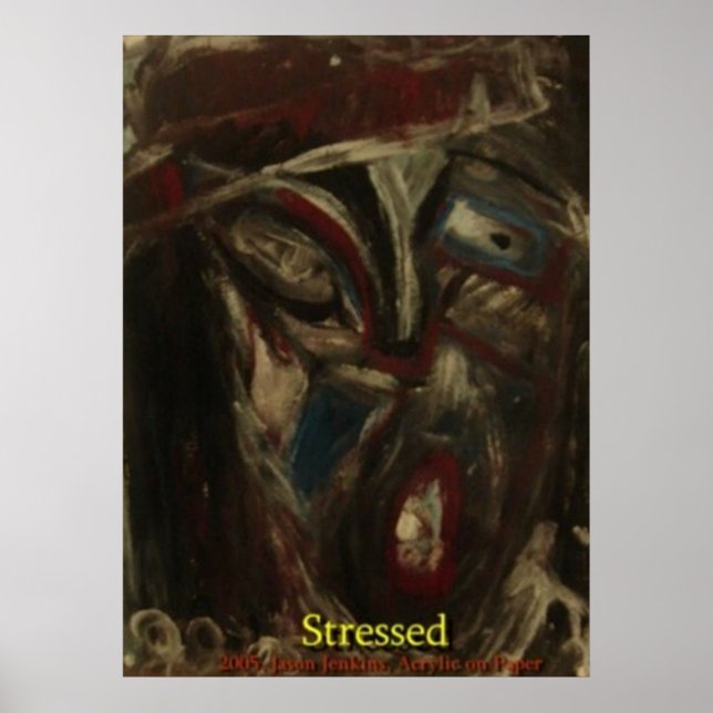 Stressed Poster (Front)