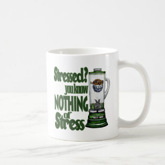 Stressed Puffer Fish Coffee Mug