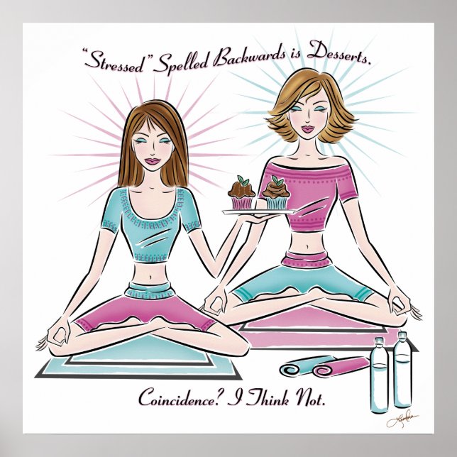 Stressed Spelled Backwards is Desserts Poster (Front)