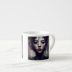 Stressed Woman Espresso Mug 