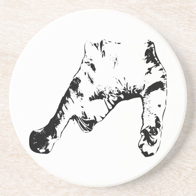 Stretch and Sip Coaster (Front)