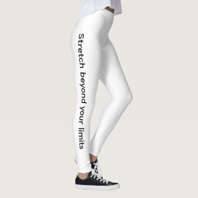 Stretch beyond your limits leggings (Right)