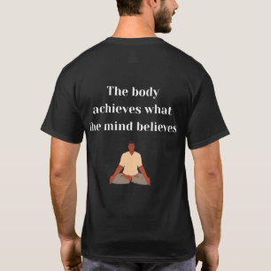 Stretch, Breathe, Repeat BLACK T-Shirt