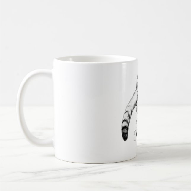 Stretch First, Sip Second Coffee Mug (Left)