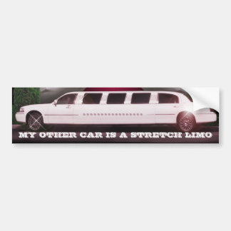 Stretch Limo Bumper Sticker