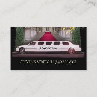 Stretch Limo Business Card