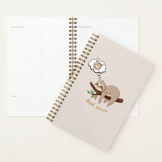 Stretch Tomorrow Sloth Planner | Cosy Minimalist