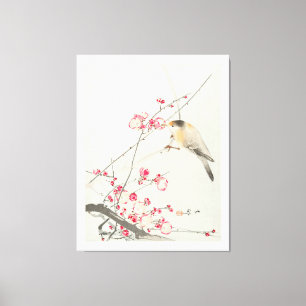 STRETCHED CANVAS : OHARA KOSON : SONGBIRD PRINT