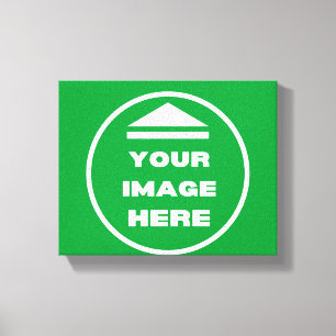 Stretched Canvas- Personalised - Add Image / Text  Canvas Print
