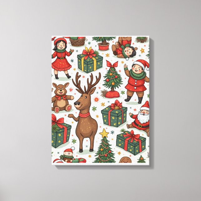 Stretched Canvas Print (Front)