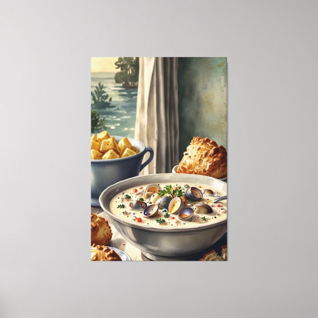 Stretched Canvas Print (Front)