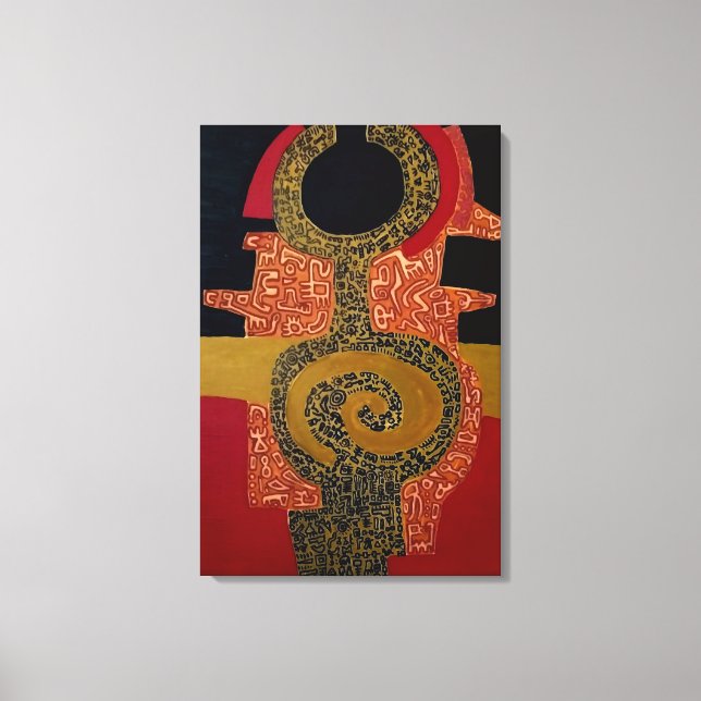 Stretched Canvas Print (Front)