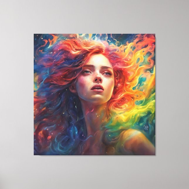 Stretched Canvas Print (Front)