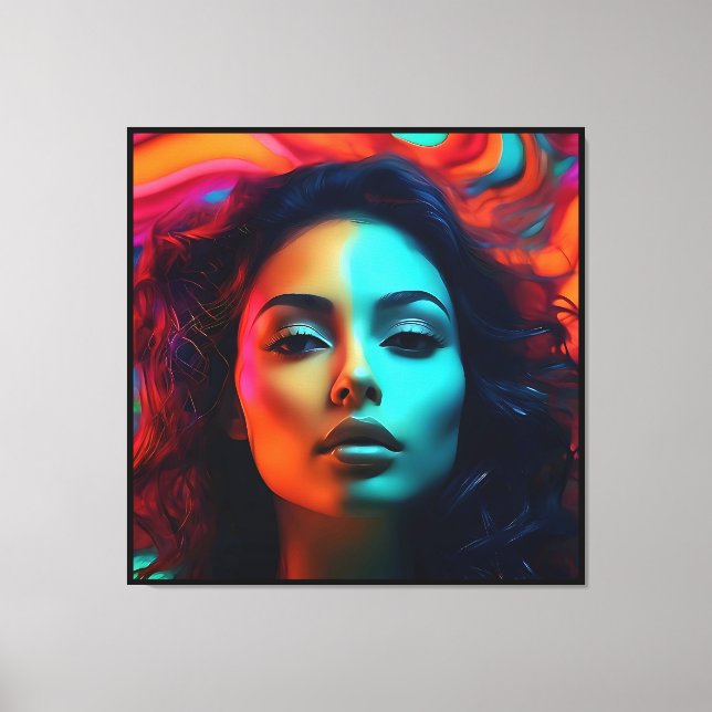 Stretched Canvas Print (Front)