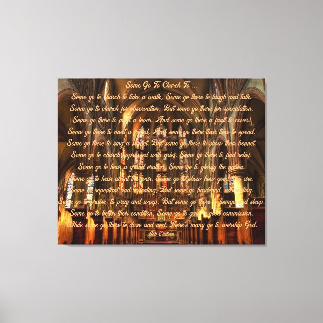 Stretched Canvas Print (Front)