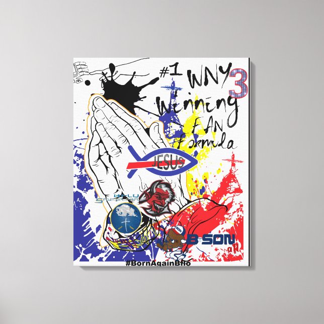 Stretched Canvas Print (Front)