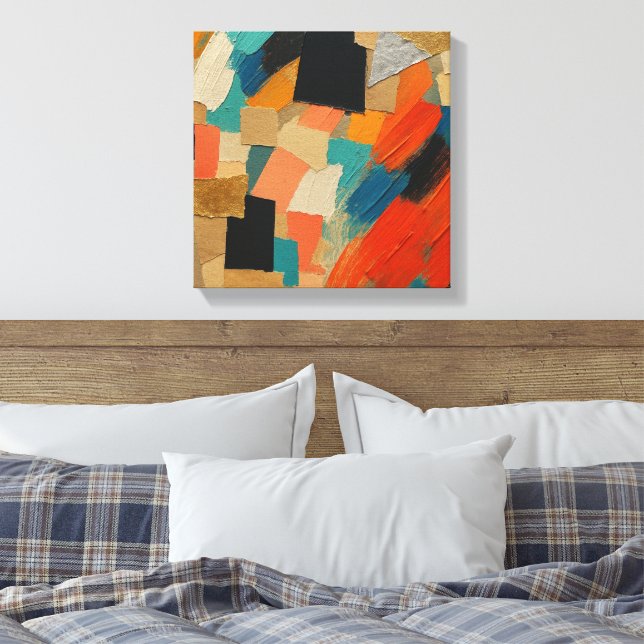 Stretched Canvas Print (Insitu(Bedroom))