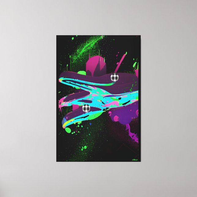 Stretched Canvas Print (Front)