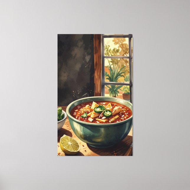 Stretched Canvas Print (Front)