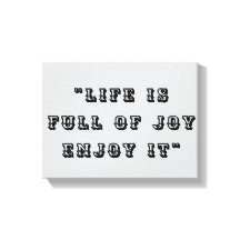 Stretched canvas print