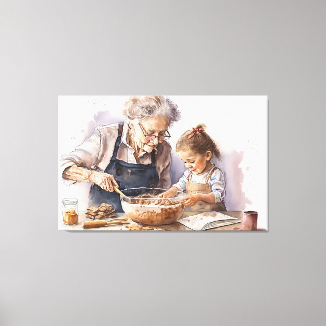 Stretched Canvas Print (Front)