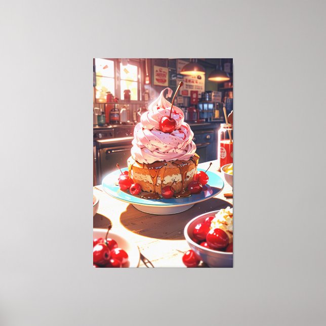 Stretched Canvas Print (Front)