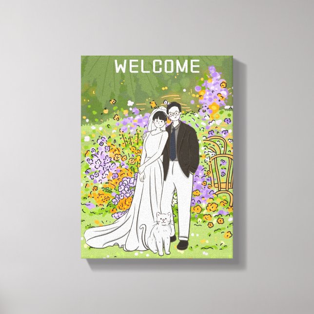 Stretched Canvas Print (Front)