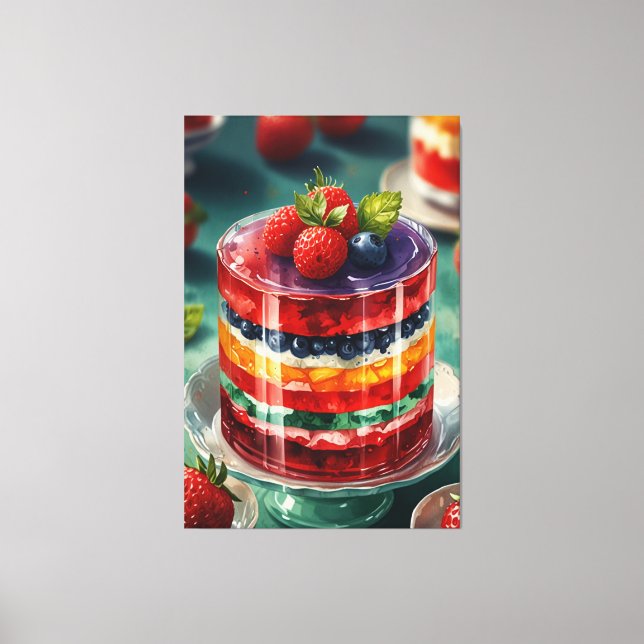 Stretched Canvas Print (Front)
