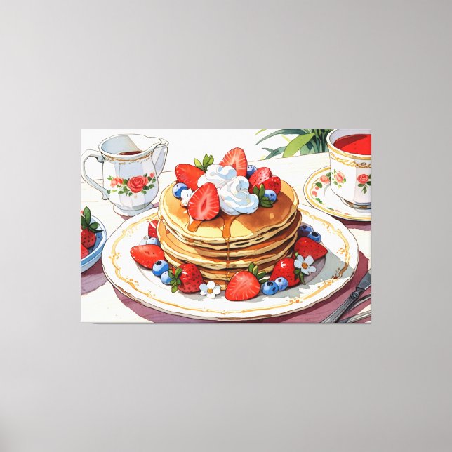 Stretched Canvas Print (Front)