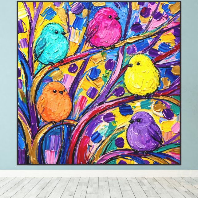 Stretched Canvas Print (Insitu(Wood Floor))
