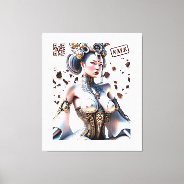 Stretched Canvas Print (Front)