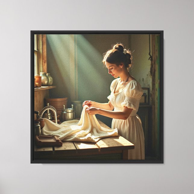 Stretched Canvas Print (Front)