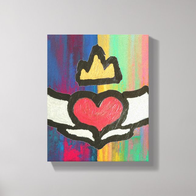 Stretched Canvas Print (Front)