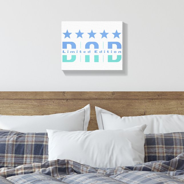 Stretched Canvas Print (Insitu(Bedroom))