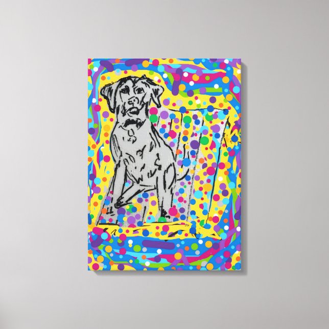 Stretched Canvas Print (Front)