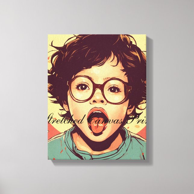 Stretched Canvas Print (Front)