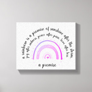 Stretched Canvas Print - A Promise