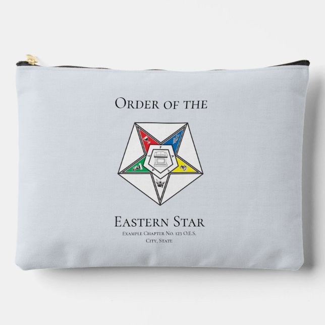 Stretched Canvas Print Accessory Pouch (Front)
