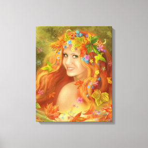 Stretched Canvas Print "Autumn"