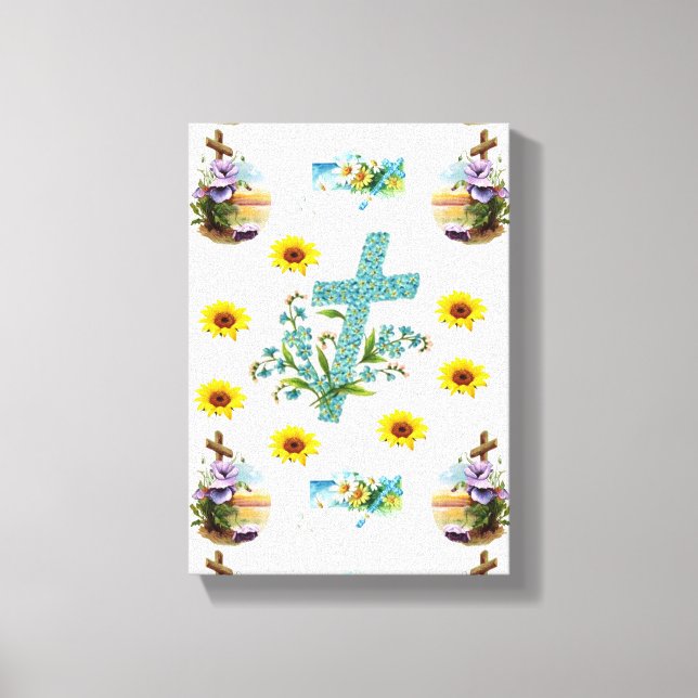 Stretched Canvas Print Easter Day (Front)
