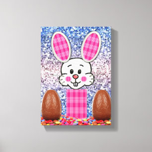Stretched Canvas Print Easter Day
