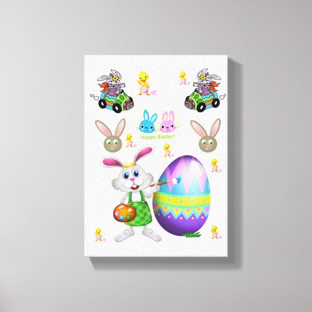 Stretched Canvas Print Easter Day (Front)