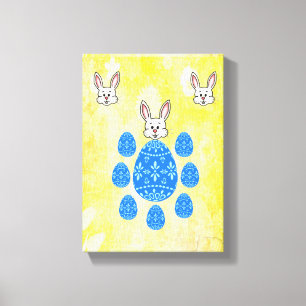 Stretched Canvas Print Easter Day
