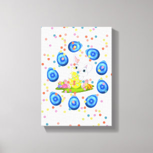 Stretched Canvas Print Easter Day