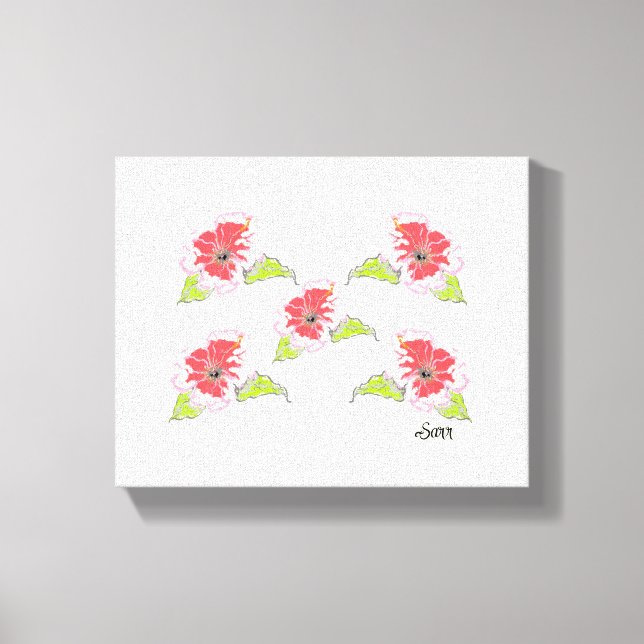 Stretched Canvas Print : Exotic (Front)