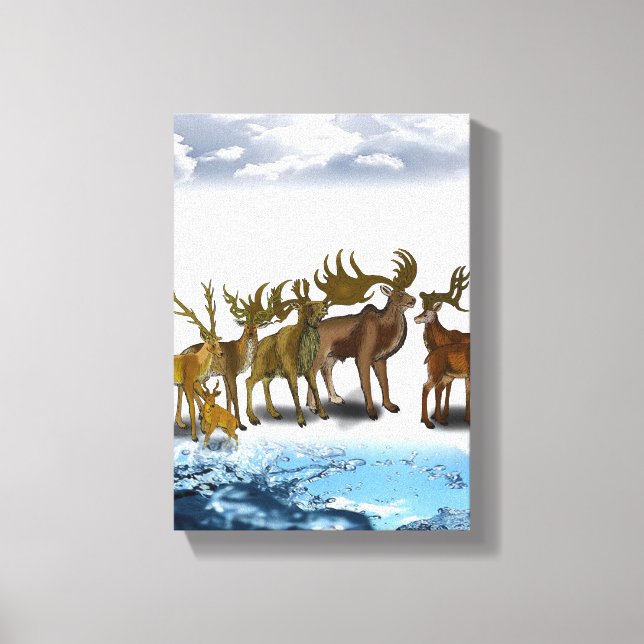 Stretched Canvas Print Father's Day Canvas (Front)